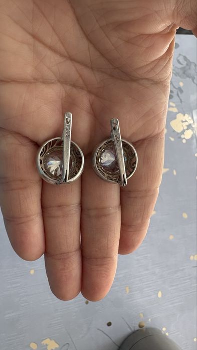 Продам серебряные серьги