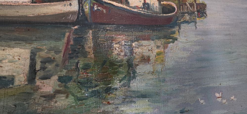 Tablou marina semnata Negel sau Negely ??