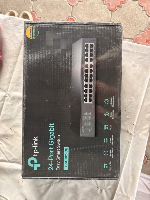 Сетевой роутер tp-link 24port gigabit