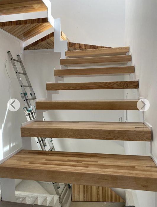 Trepte blaturi scari lemn frasin stratificat