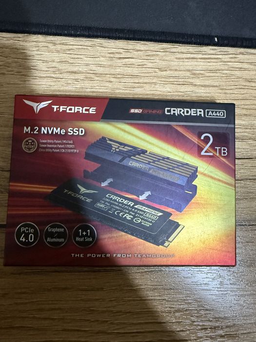 Продается ssd 2000 gb Team Group. M.2