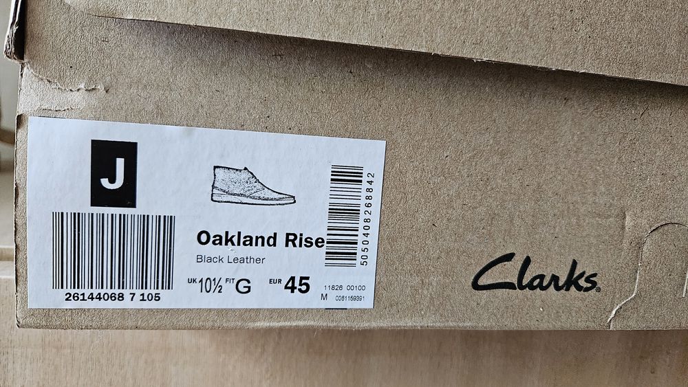 Кожени боти Clarks