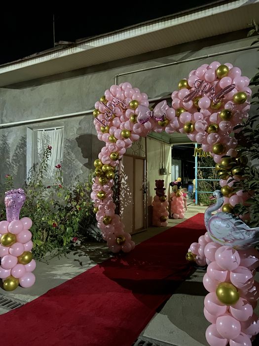 Sharlar bilan ofarmleniya bezatish-har bir tadbir uchun ajoyib g’oya!