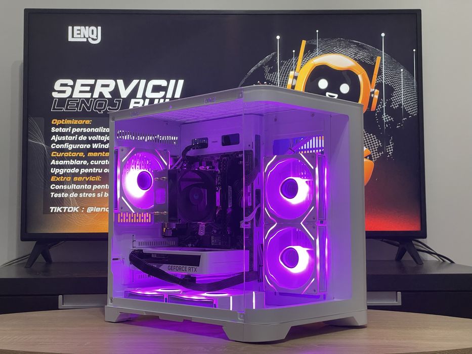 [LENQJ SRL] - Calculator / Sistem PC Gaming - R5 5700, RX 7600, 32GB, 512G SSD