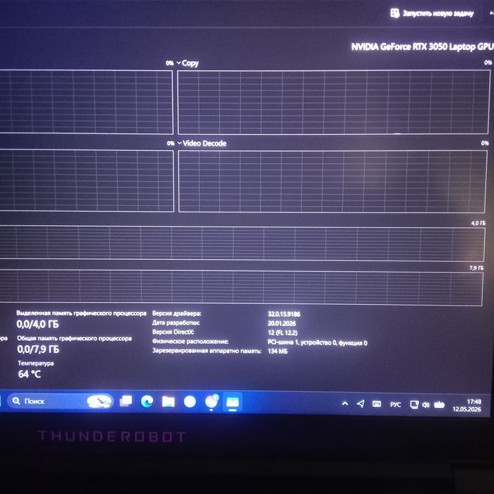 Продам игровой ноутбук Thunderobot 911s core d