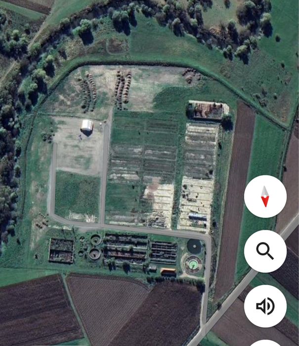 Teren intravilan industrial  la Ozun