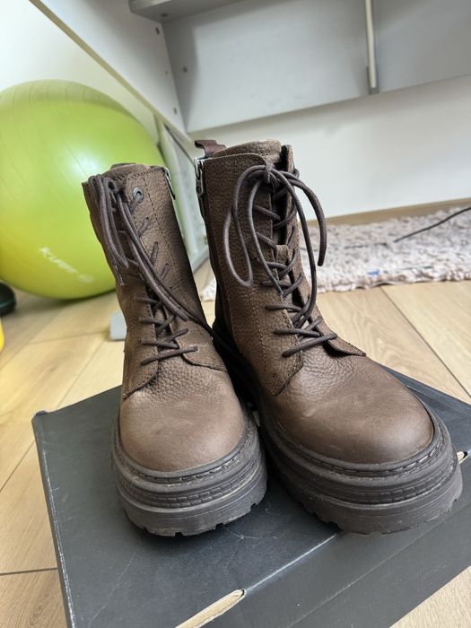 Боти G-STAR Raw, Естествена кожа