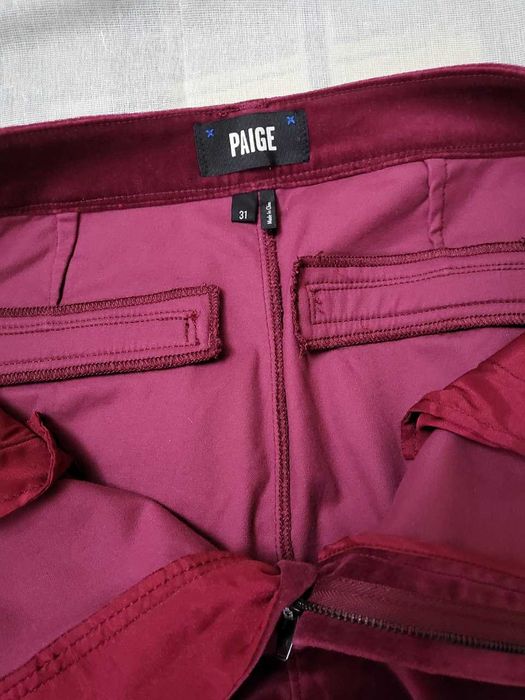 Женские брюки клеш Paige велюр