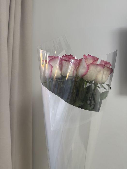 Букет роз метровых 9 шт