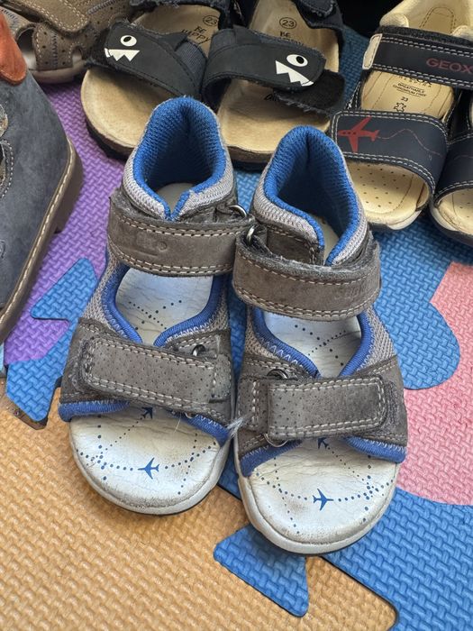 Lot sandale 23 baieti geox superfit piele