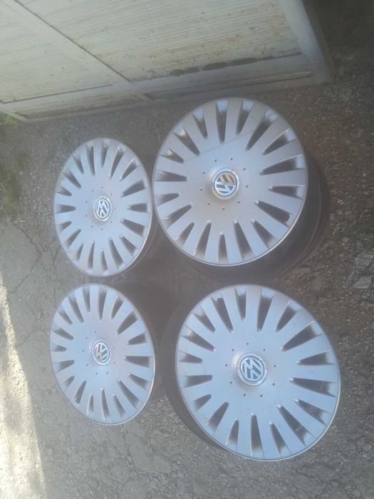 Оригинални джанти с тасове за Фолксваген 16цола 5x112x57.1, ET.42