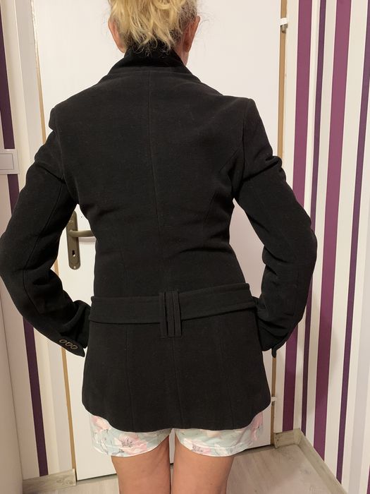 Палто черно