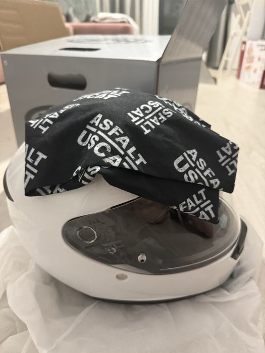 Casca moto HJC C10 White XXS – Noua, nepurtata, cu bon si cutie. Bandana cadou
