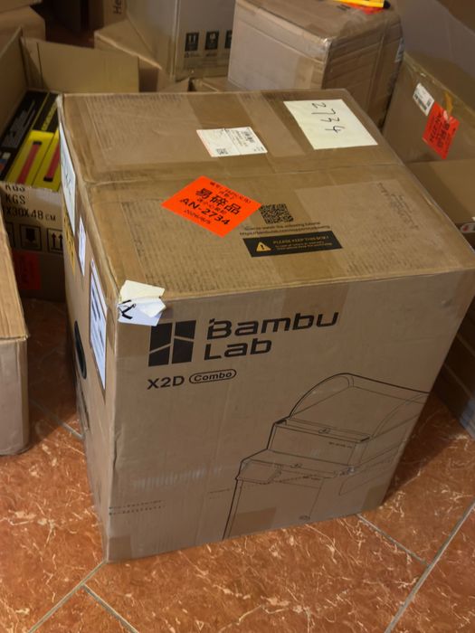 Bambu Lab X2DC Новый Флагманский 3D-Принтер, В НАЛИЧИИ, ЕВРО - ВЕРСИЯ