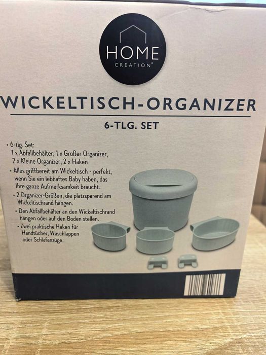Organizator masă de înfășat – Home Creation (set 6 piese)