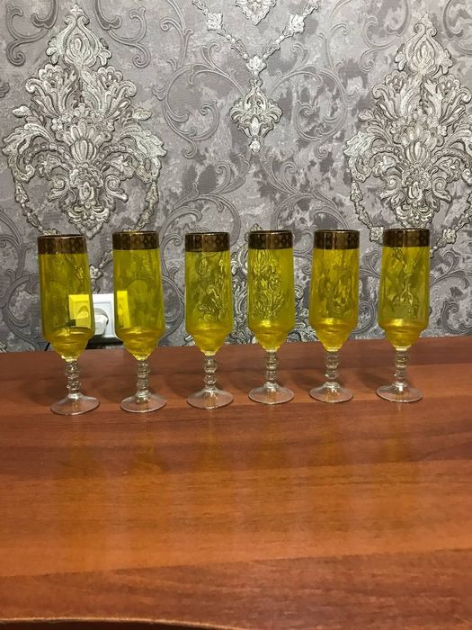 Фужеры.Богемия и СССР