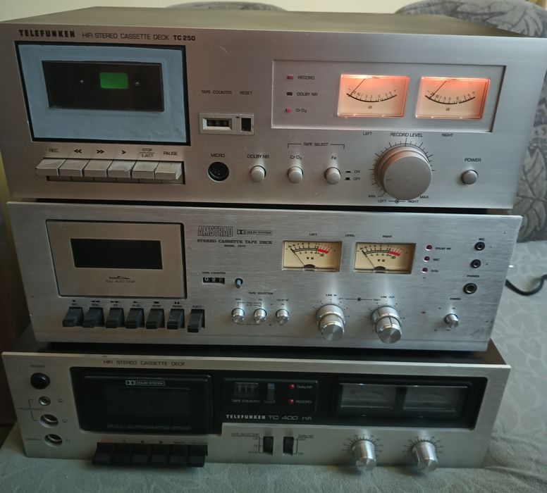 Касетен Дек Telefunken TC 250, Telefunken TC 400,Amstrad 7070.
