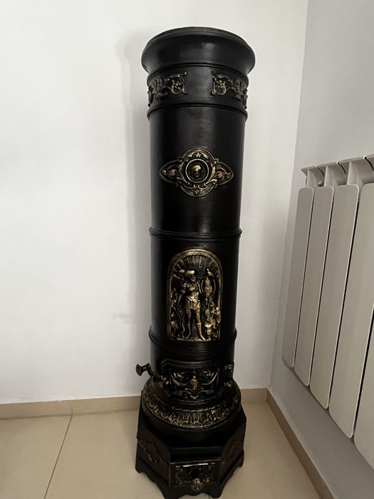 Soba din fonta veche de peste 100 ani