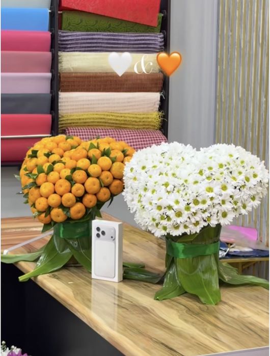 Мандарин букет (заказ) Доллар букет Шоколад букет