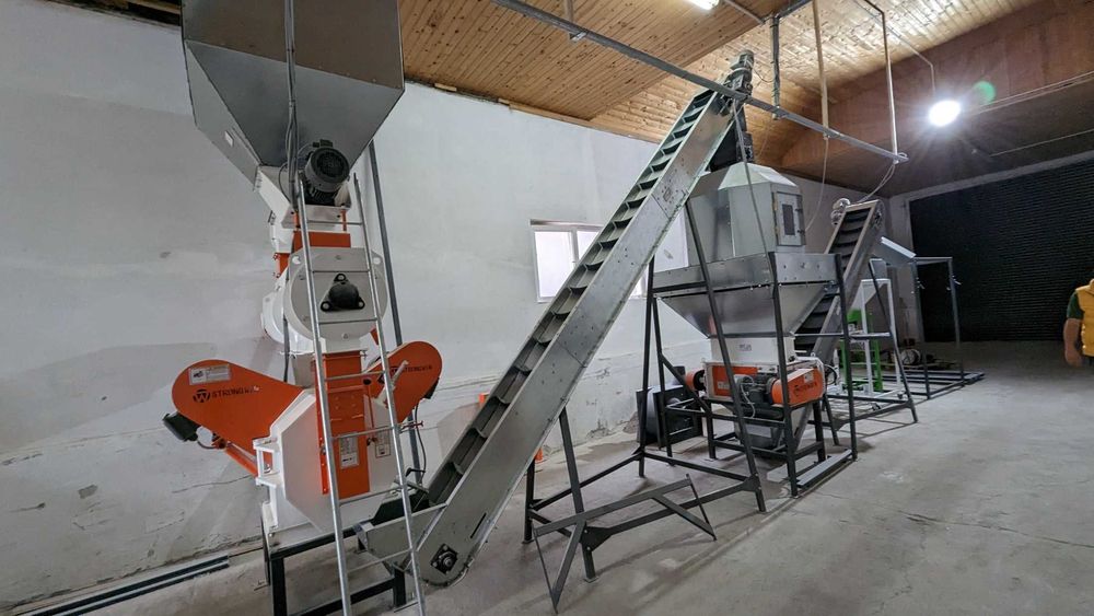 Linie granulare-brizurare cereale 1-2 t/h
