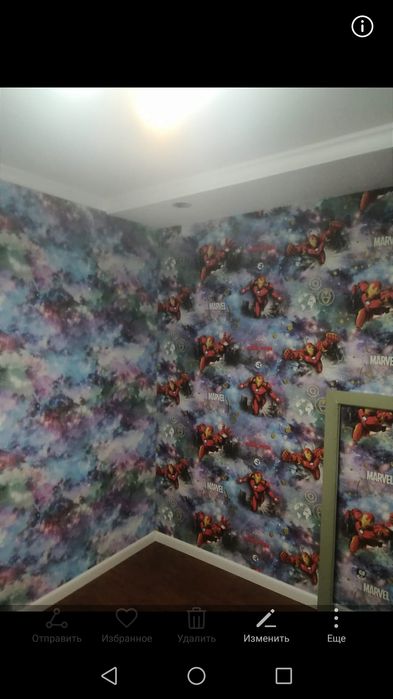 Поклейка обоев качественно