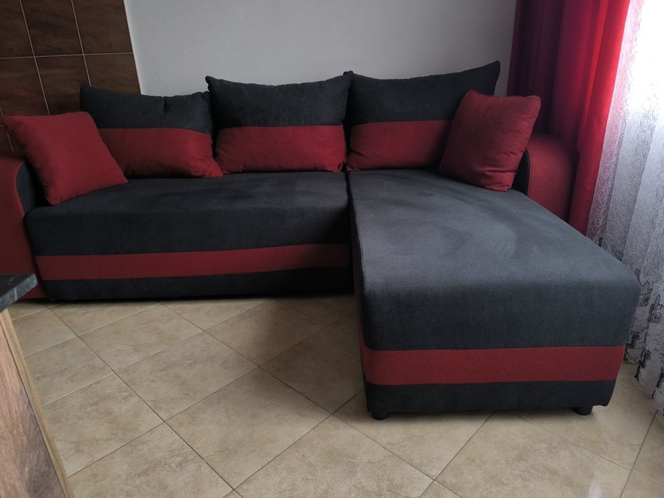 Ъглов диван разтегателен универсален