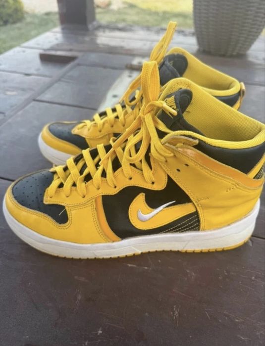 Nike Dunk High galben/negru