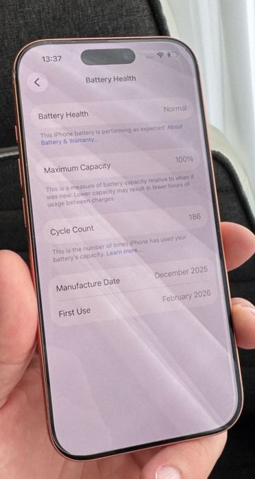 Vand iphone 17 pro