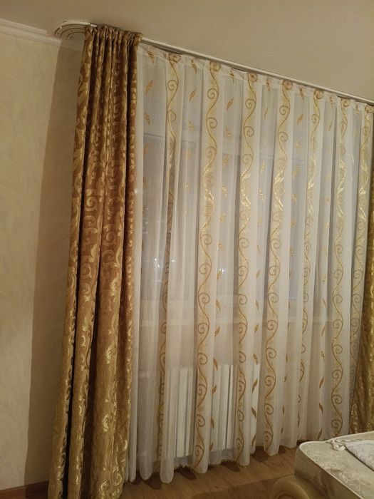 Шторы и тюль 300*270