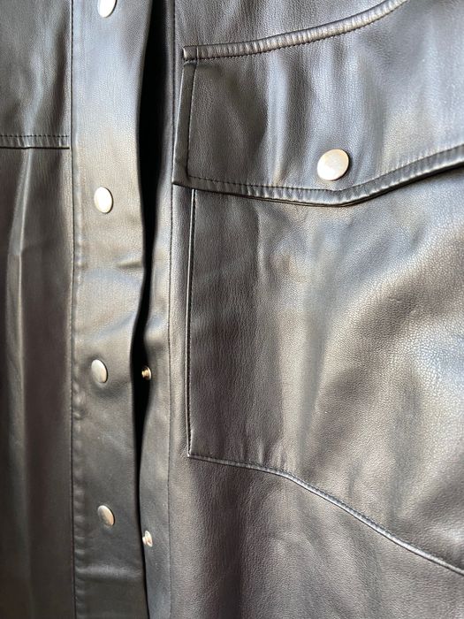 Кожена риза на ZARA