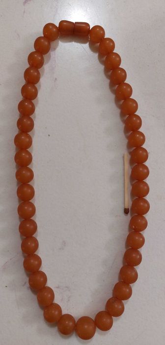 Бусы медовый янтарь. Янтарные СССР