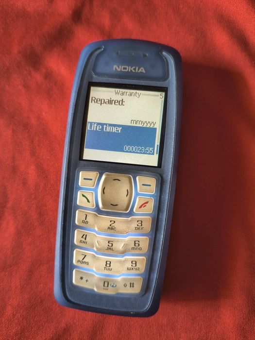 Nokia 3100 ( decodat, lifetimer 23:55)