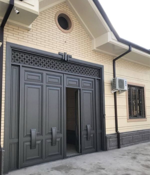 Покраска ворот