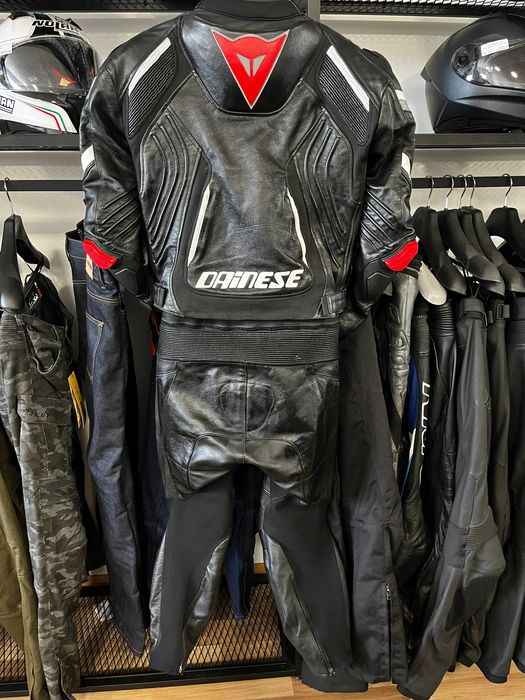 Кожен мото екип DAINESE /ARMR Racing,48 S/M ,2 части ,гърбица,протектори