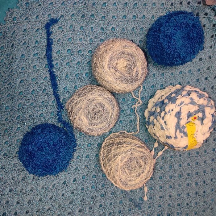 Пряжа. Нитки. Мотки