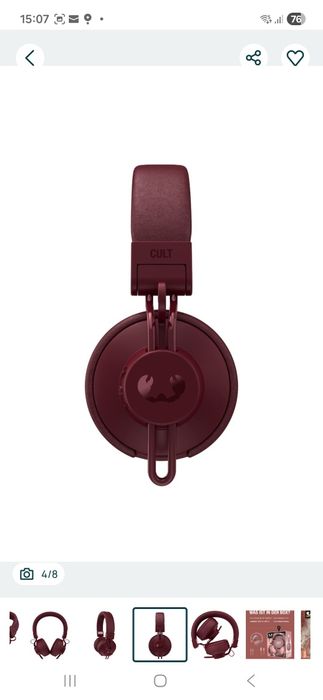Casti On-Ear Fresh 'n Rebel Cult, Bluetooth, Autonomie 20 ore