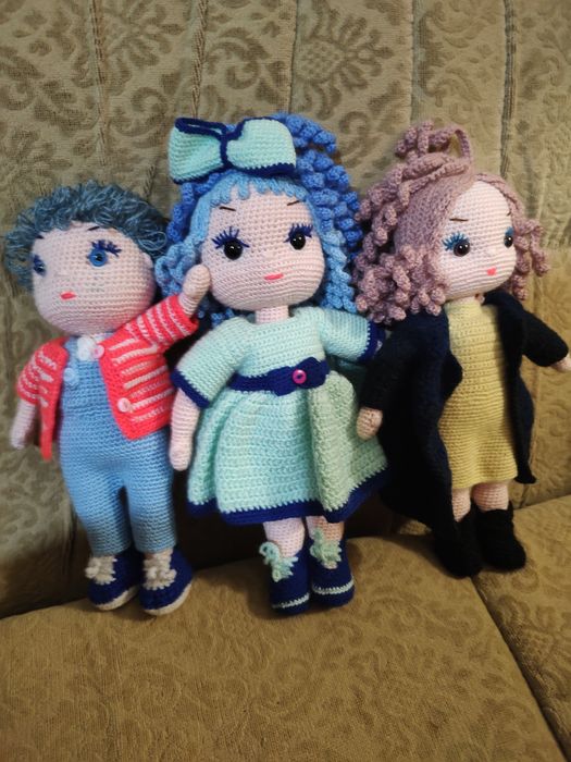 Плетени сладурски кукли
