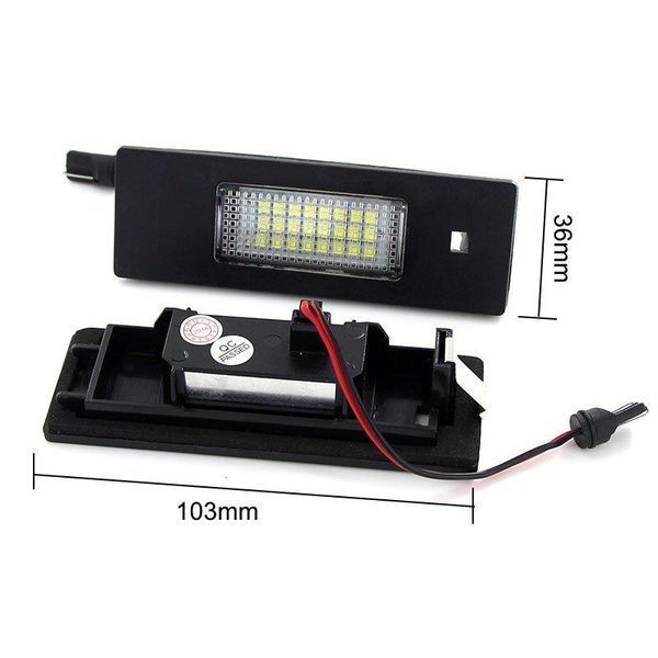 Плафони LED 5065-1 за регистрационен номер BMW 1 6 Z Series E81 E87 E6