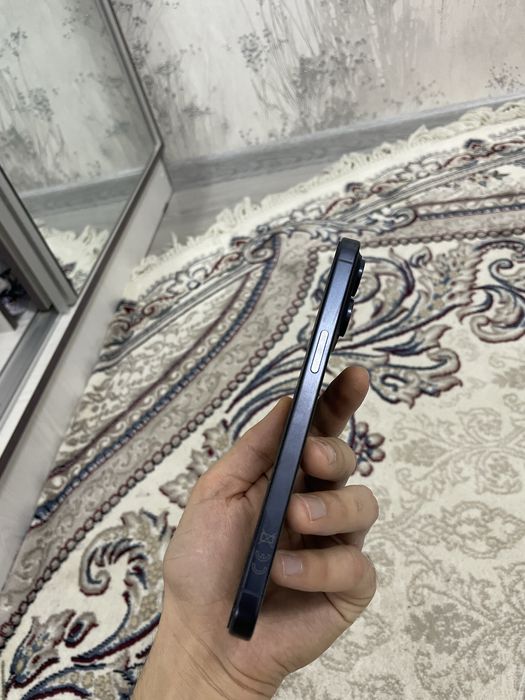 Iphone 15 pro max, blue titanium, 256 gb.