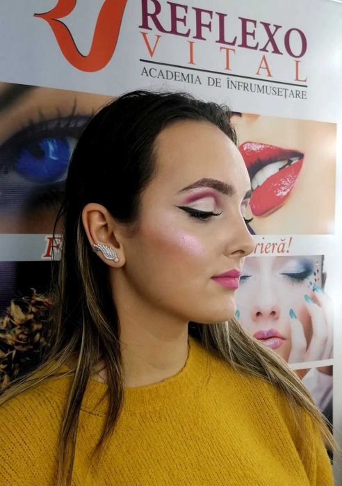 Make-up și aranjat par - 100 ron