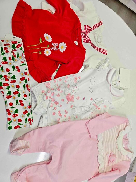 Лот бебешки дрешки на марките Next, Mayoral, H&M за момче/момиче.