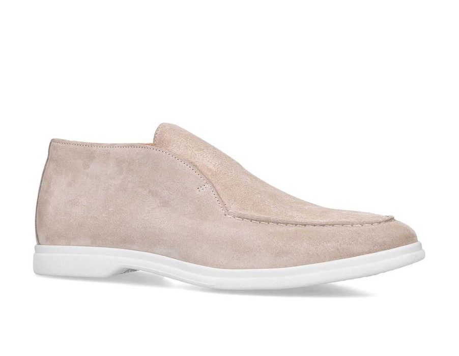 Мъжки мокасини Eleventy Beige Suede Slip-On1 - 42/43
