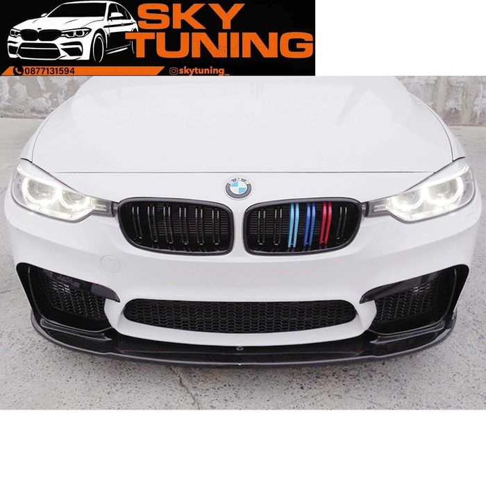 Bmw F30/31 M3 лип Бмв ф30/31 м3 броня lip добавка предна броня 3series