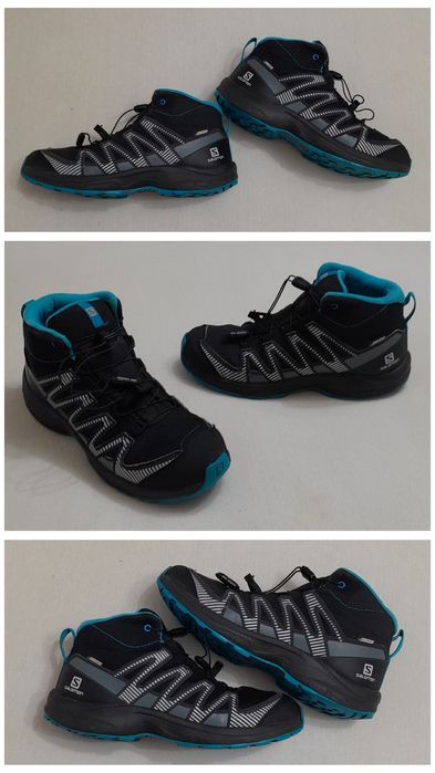 Ghete Solomon Xa Pro Mid Black Monument Hawaiian Ocean Nr 38 EU unisex