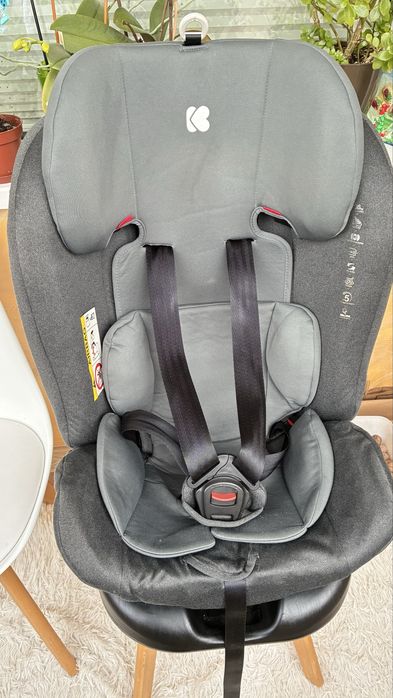 KIKKA BOO Стол за кола 0-36 кг. CRUZ ISOFIX 360° LIGHT GREY