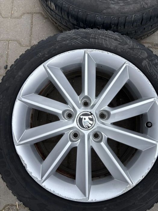 Set Jante/Set roti Skoda Octavia 3 205/55/16