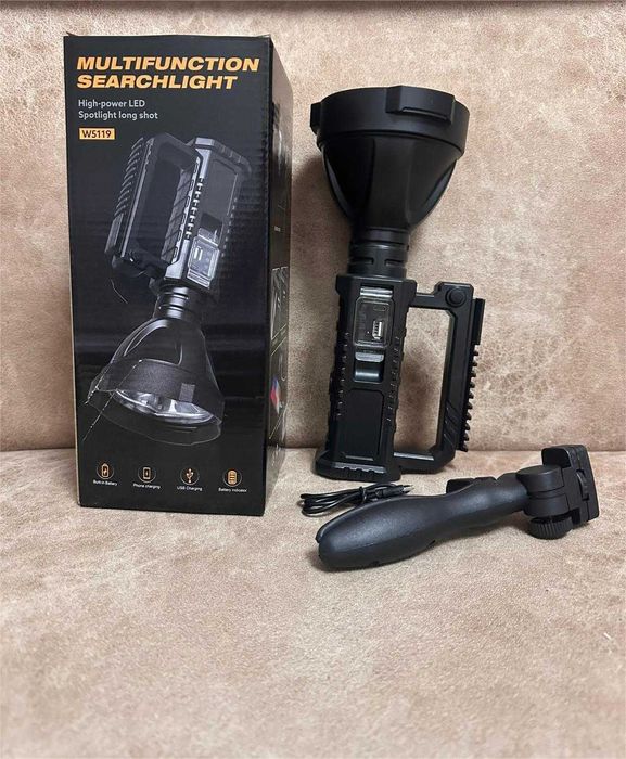 Lanterna LED multifunctionala, reincarcabila USB, puternica