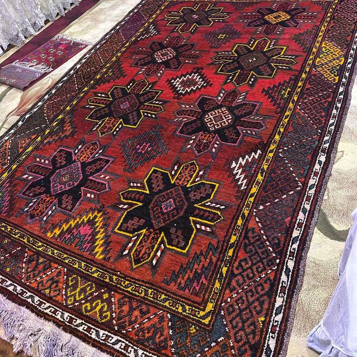 Большой ковер ручной работы шерсть