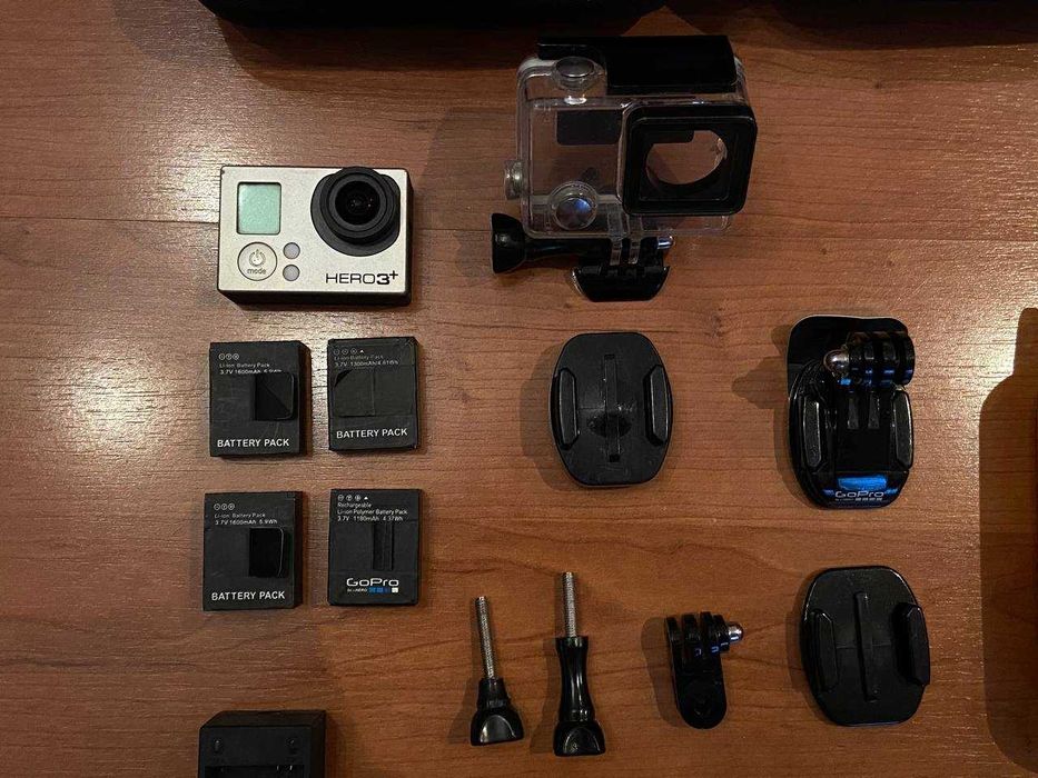 GoPro Black Edition + Fuji tech g4s