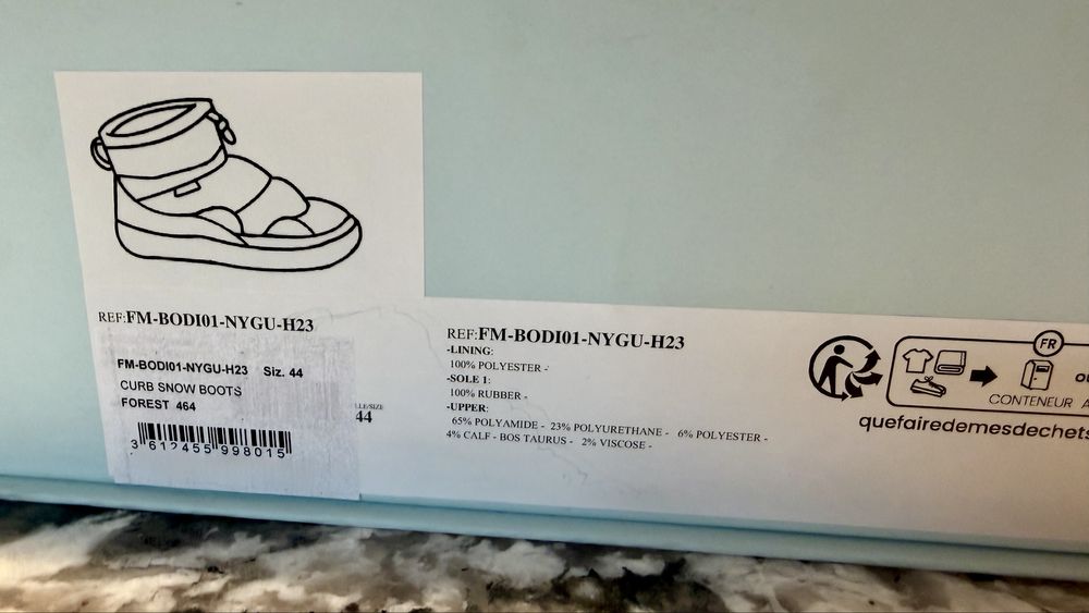 vand incaltari LANVIN - ghete de iarna (curb snow boots) si sneakers